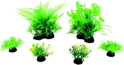 Penn-Plax Aqua-Plant 6-Piece Artificial Fish Plant, Green slide 2 of 9