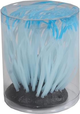 Show full view: Penn-Plax Aqua-Plants Artificial Soft Silicone Sea Anemone Fish Plant, Blue slide 7 of 10