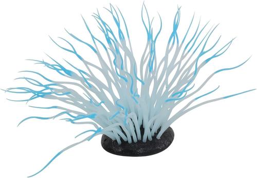 Show full view: Penn-Plax Aqua-Plants Artificial Soft Silicone Sea Anemone Fish Plant, Blue slide 6 of 10