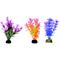 Show in main carousel: Penn-Plax Aqua-Plants Plastic Aquarium 6 Piece Fish Plant, Multicolor, 4-in height slide 1 of 6