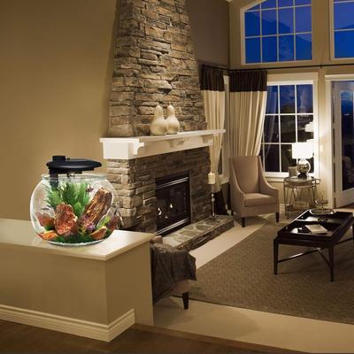 Show full view: Penn-Plax Aquasphere 360⁰ Fish Aquarium, 14-gal slide 4 of 9