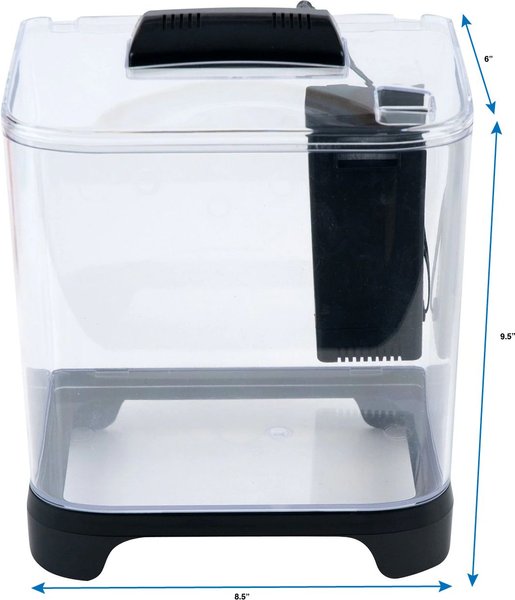 Penn-Plax Betta Aquarium Tank Kit, 1.5-gal