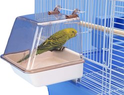 Penn-Plax Bird Bath with Universal Hanging Clips, 5.8-in
