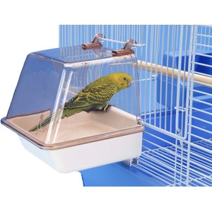 Penn-Plax Bird Bath with Universal Hanging Clips, 5.8-in