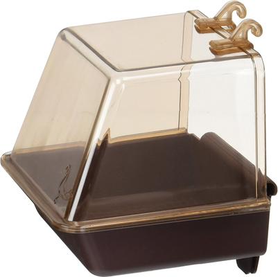 Show full view: Penn-Plax Bird Bath with Universal Hanging Clips, 5.8-in slide 2 of 10