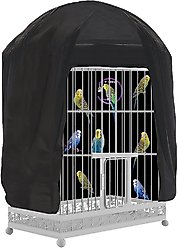 Penn-Plax Bird Cage Cover, Black, Large