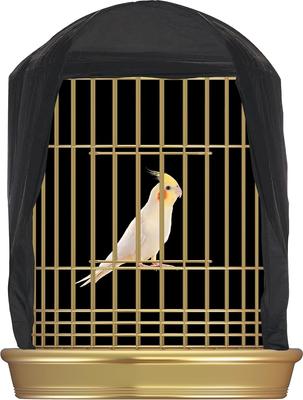 Show full view: Penn-Plax Bird Cage Cover, Black, Large slide 4 of 5