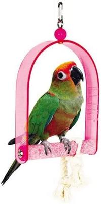 Show full view: Penn-Plax Bird Life Cement & Acrylic Bird Swing, Medium slide 4 of 5