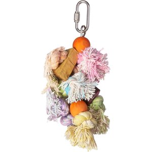 Penn-Plax Bird-Life Shaggy Kabob Bird Toy, Small