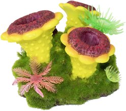 Penn-Plax Blooming Flowers Aqua Flora Fish Ornament slide 2 of 4