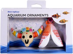Penn-Plax Boho Aquarium Kit Fish Ornament