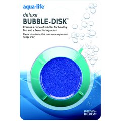 Penn-Plax Bubble Disk Fish Aerator, Small, Blue/Green