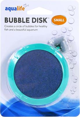 Show full view: Penn-Plax Bubble Disk Fish Aerator, Small, Blue/Green slide 2 of 8