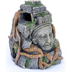 Penn-Plax Cambodian Rock Face Aquarium Ornament