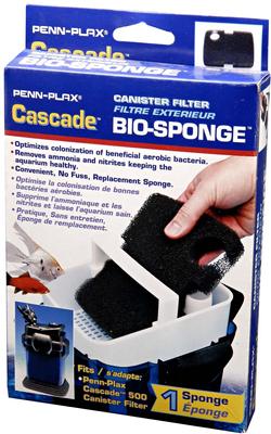 Show full view: Penn-Plax Cascade Aquarium Bio-Sponge 700 & 1000 Filter, 1 count, Medium slide 1 of 6