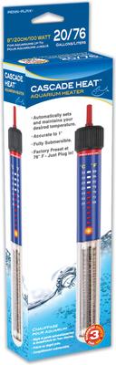 Show full view: Penn-Plax Cascade Heat Preset Submersible Aquarium Heater, 8-in, 100-watt slide 2 of 3