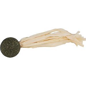 Penn-Plax Cat Life Compressed Birdie with Corn Husks Cat Toy with Catnip, Brown