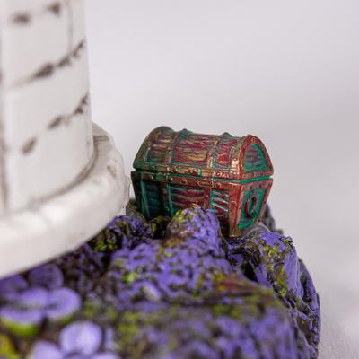 Show full view: Penn-Plax Deco-Replicas Aerating Lighthouse Fish Ornament, Multicolor slide 4 of 9