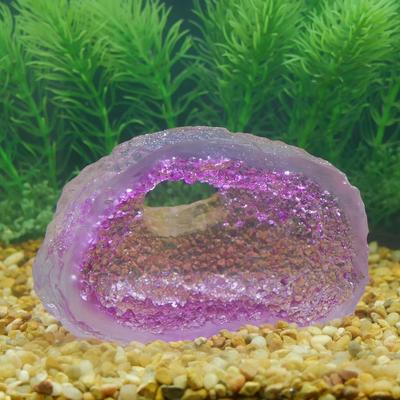Show full view: Penn-Plax Deco-Replicas Cystal Cave Fish Ornament, Purple slide 4 of 9