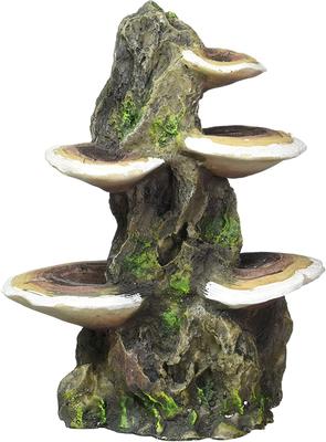 Show full view: Penn-Plax Deco-Replicas Tree Trunk with Shelf Mushrooms Aquarium Decoration Fish Ornament, Medium slide 9 of 10