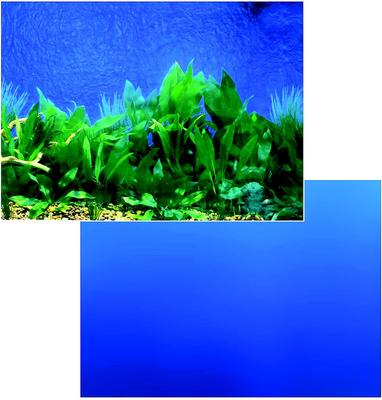 Show full view: Penn-Plax Double-Sided Aquarium Fish Background, Multicolor slide 1 of 9