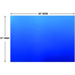 Penn-Plax Double-Sided Aquarium Fish Background, Multicolor
