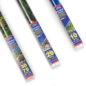 Penn-Plax Double-Sided Aquarium Fish Background, Multicolor