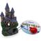 Show in main carousel: Penn-Plax Enchanted Castle Fish Ornament, Small, Multicolor slide 3 of 4