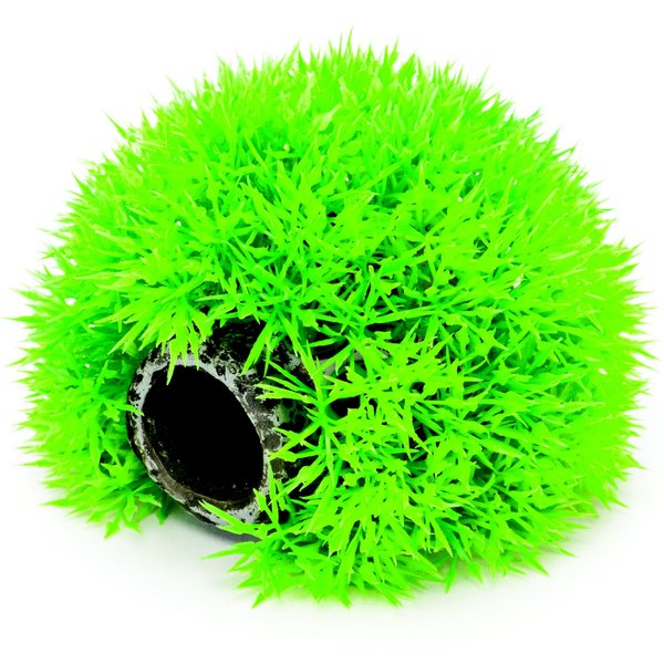 Penn-Plax Grass Hideaway Fish Plant, Green