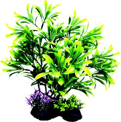 Penn-Plax Green Bonsai Fish Plant, 11-12-in H, Green
