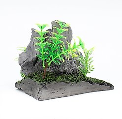 Penn-Plax Grey Rock Scape Aquarium Ornament slide 2 of 3