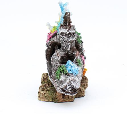 Show full view: Penn-Plax Grey Submarine Coral Aquarium Ornament slide 3 of 8