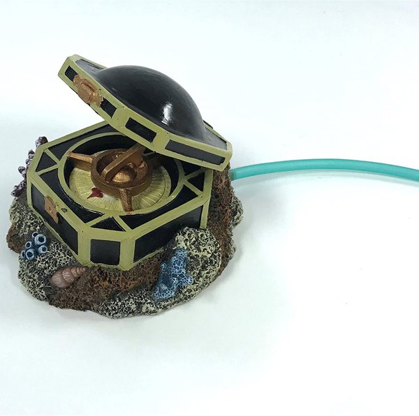 Penn-Plax Jack Sparrow Compass Aquarium Ornament