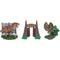 Show in main carousel: Penn-Plax Jurassic Park Officially Licensed 3-Piece Aquarium Fish Ornament, Small, Multicolor slide 2 of 4