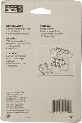 Show full view: Penn-Plax Lok-Tite Air Regulator Gang Fish Valve, Green, 4 count slide 3 of 3