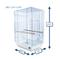 Show in main carousel: Penn-Plax Medium Bird Kit Square Bird Cage, White slide 3 of 8