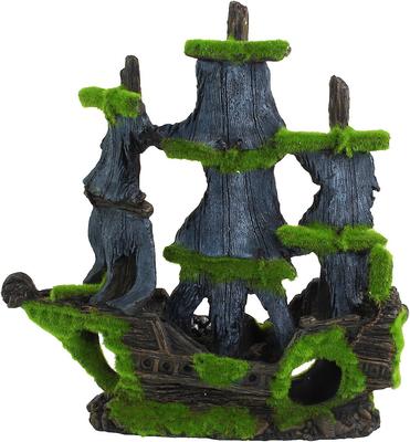 Show full view: Penn-Plax Nautical Aqua-Flora, 3 count slide 2 of 8