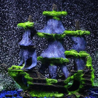 Show full view: Penn-Plax Nautical Aqua-Flora, 3 count slide 5 of 8