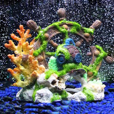 Show full view: Penn-Plax Nautical Aqua-Flora, 3 count slide 6 of 8