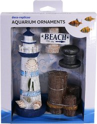 Penn-Plax Nautical Aquarium Kit Fish Ornament