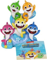 Penn-Plax Nickelodeon Baby Shark Family Aquarium Decoration, Small slide 2 of 3