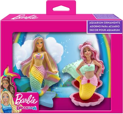 PENN-PLAX Officially Licensed Barbie Mermaid Aquarium Decoration
