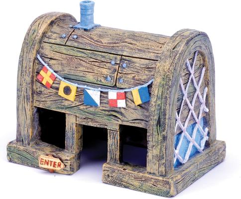 Show full view: Penn-Plax Officially Licensed SpongeBob SquarePants Home Combo Fish Ornament, Multicolor, 3 count slide 9 of 10