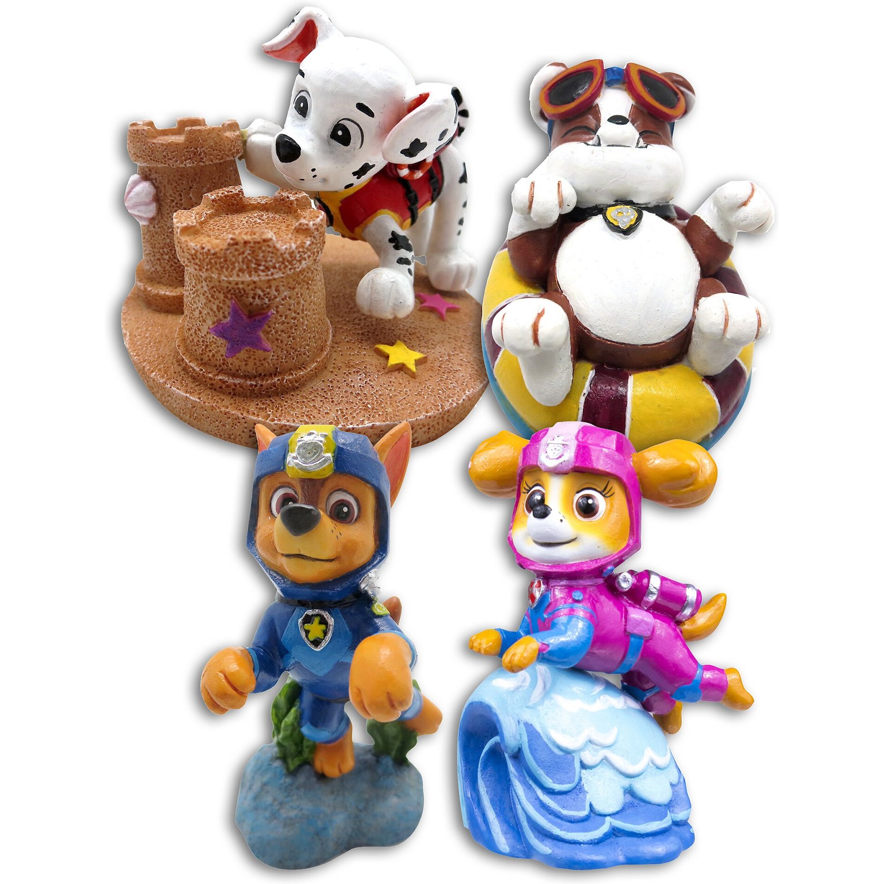 Penn-Plax Paw Patrol Mini Resin Pre-Pack Aquarium Ornament