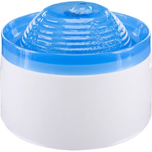 Penn-Plax Pet Water Fountain Cat Waterer, White, 64-oz