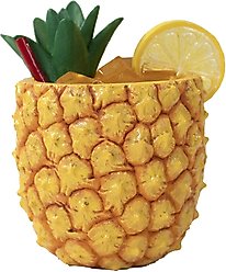 Penn-Plax Pineapple Drink Aquarium Fish Ornament
