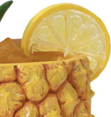 Show full view: Penn-Plax Pineapple Drink Aquarium Fish Ornament slide 3 of 4