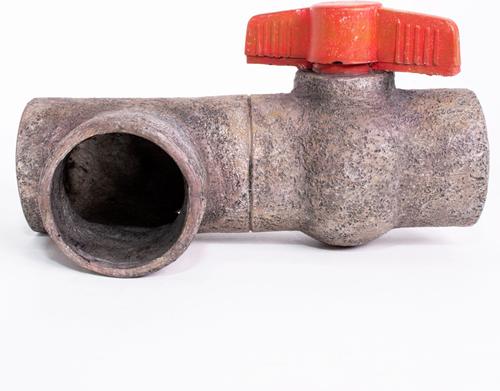 Show full view: Penn-Plax Pipe Hideaway Fish Ornament, X-Large, Grey slide 5 of 5