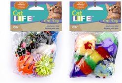 Penn-Plax Play-Fulls Multi-Pack Cat Toys, Color Varies