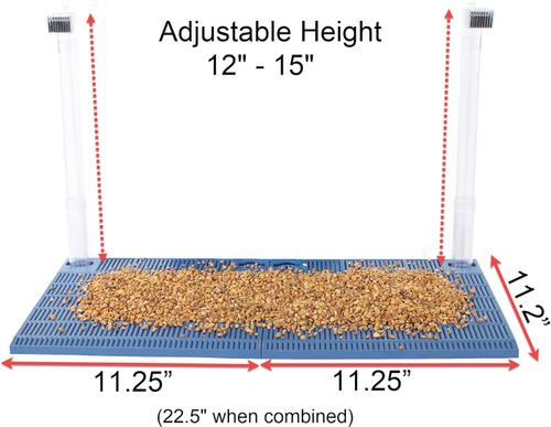 Show full view: Penn-Plax Premium Underground Aquarium Filter, 20-gal slide 8 of 10